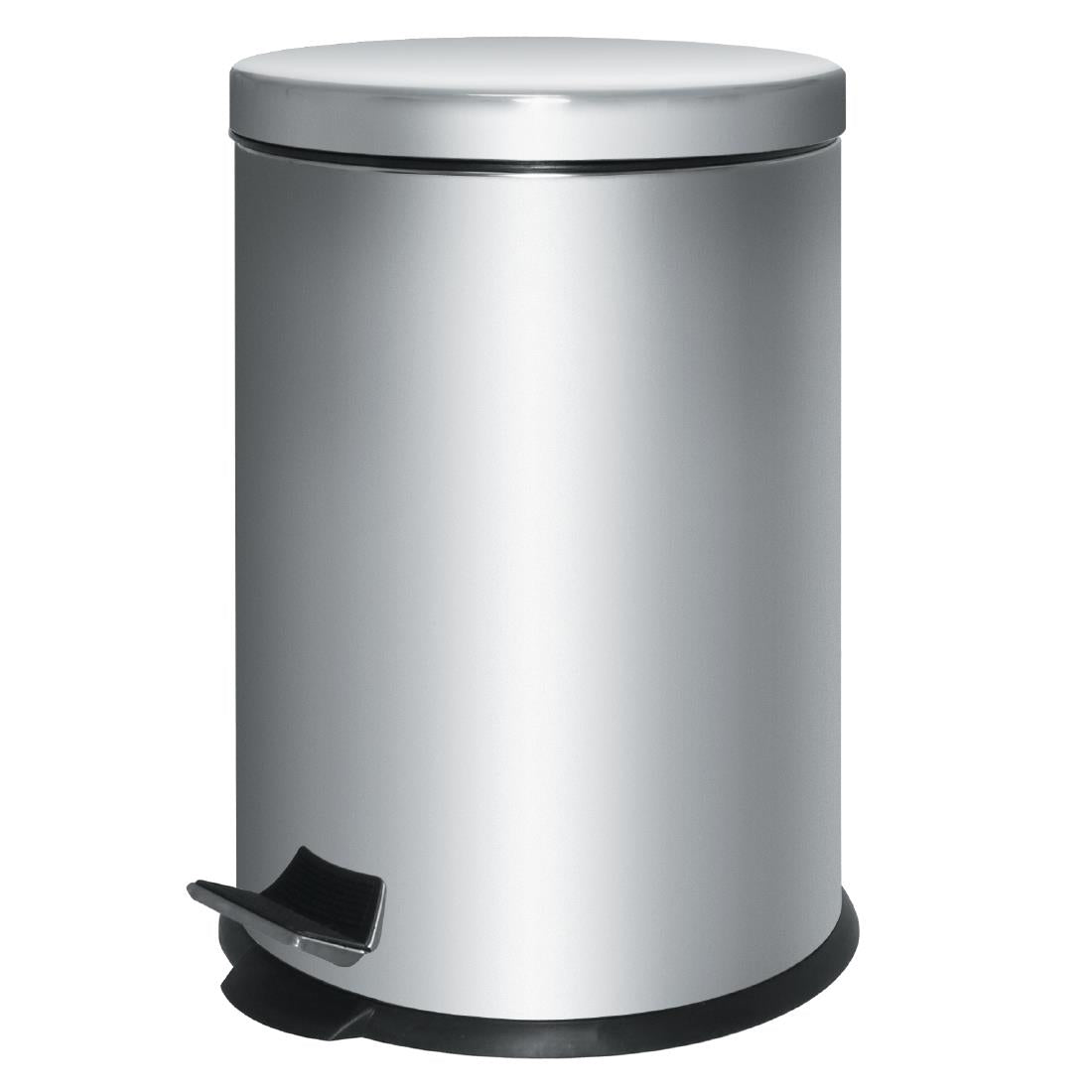 Pedal Bin Stainless Steel 5ltr - GG976  Bolero   