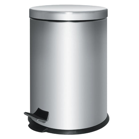 Pedal Bin Stainless Steel 5ltr - GG976  Bolero   