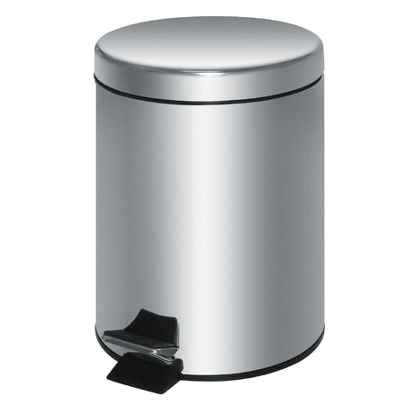 Pedal Bin Stainless Steel 20ltr - GG977  Bolero   