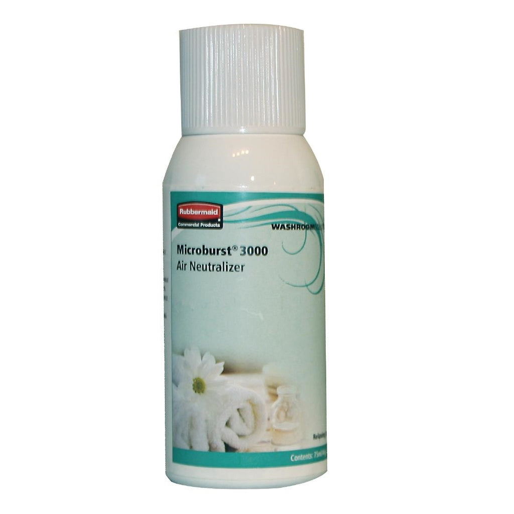 Rubbermaid Microburst 3000 Air Freshener Refills Purifying Spa 75ml (Pack of 12) - GH061  Rubbermaid   