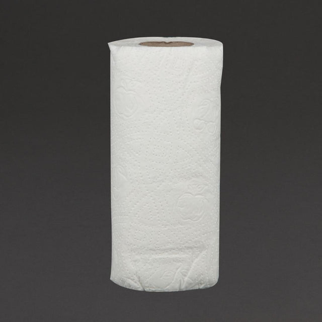 Jantex Kitchen Rolls White 2-Ply 11.5m (Pack of 24) - GH065  Jantex   