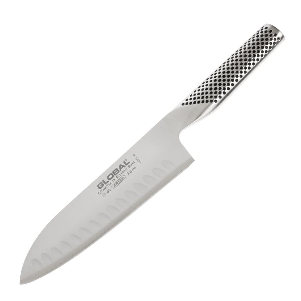 Global G 48 Santoku Fluted Knife 17.8cm - GH281  Global   