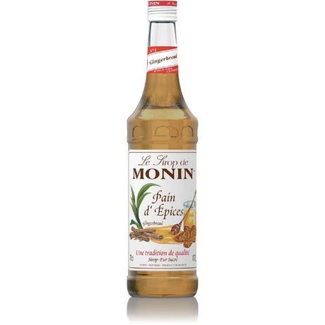 Monin Syrup Gingerbread Syrup 700ml - GH296  Monin   