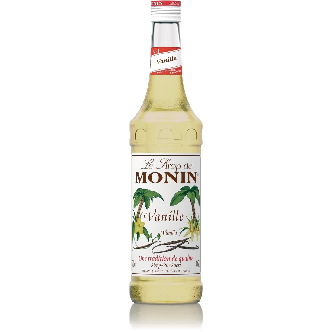 Monin Sugar Free Vanilla Syrup 1Ltr - GH297  Monin   