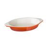 Vogue Orange Oval Cast Iron Gratin 650ml - GH318  Vogue   