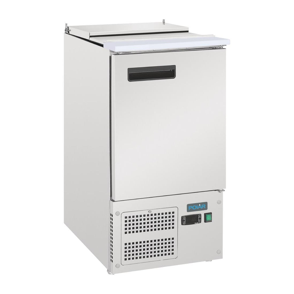 Polar G-Series Single Door Saladette Prep Counter Fridge - GH333  Polar   
