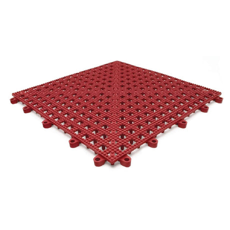 COBA Red Flexi-Deck Tiles (Pack of 9) - GH604  Coba   