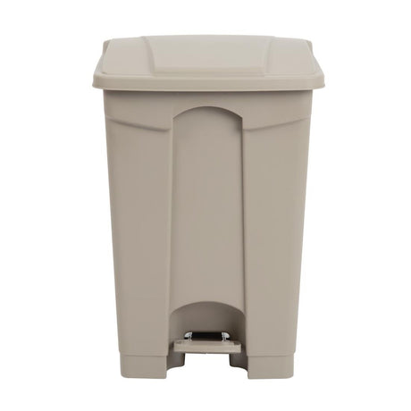 Jantex Kitchen Pedal Bin Beige 45Ltr - GH637  Jantex   