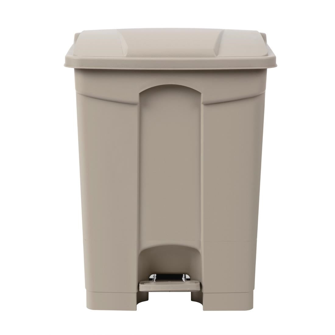 Jantex Kitchen Pedal Bin Beige 65Ltr - GH638  Jantex   