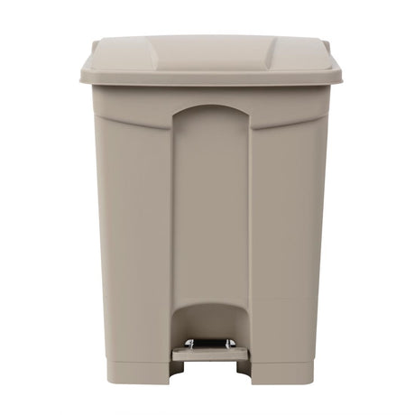 Jantex Kitchen Pedal Bin Beige 65Ltr - GH638  Jantex   
