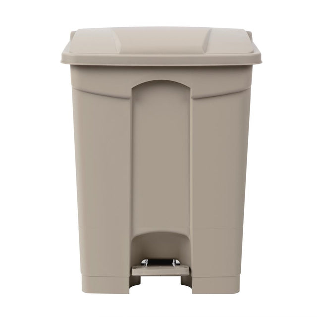 Jantex Kitchen Pedal Bin Beige 65Ltr - GH638  Jantex   