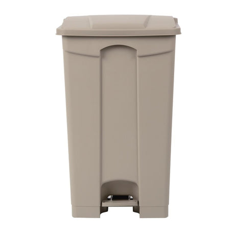 Jantex Kitchen Pedal Bin Beige 87Ltr - GH639  Jantex   