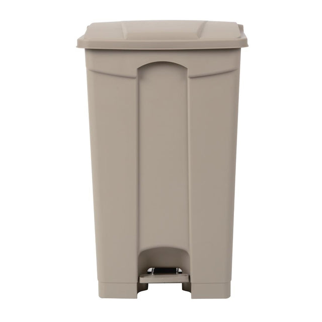 Jantex Kitchen Pedal Bin Beige 87Ltr - GH639  Jantex   