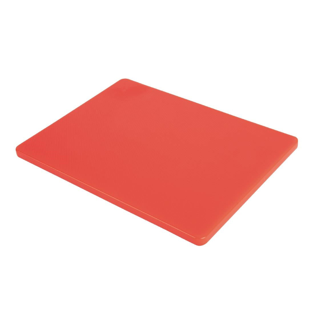 Hygiplas Low Density Red Chopping Board Small 305x229x12mm - GH794  Hygiplas   