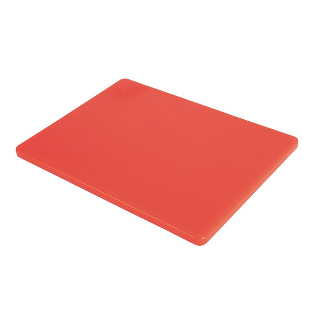 Hygiplas Low Density Red Chopping Board Small 305x229x12mm - GH794  Hygiplas   