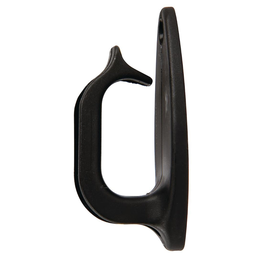 Chelsea Table Bag Hook Black (Pack of 10) - GH867  Selectamark   