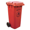 Wheelie Bin Red 120Ltr - GH870  Charles Bentley   