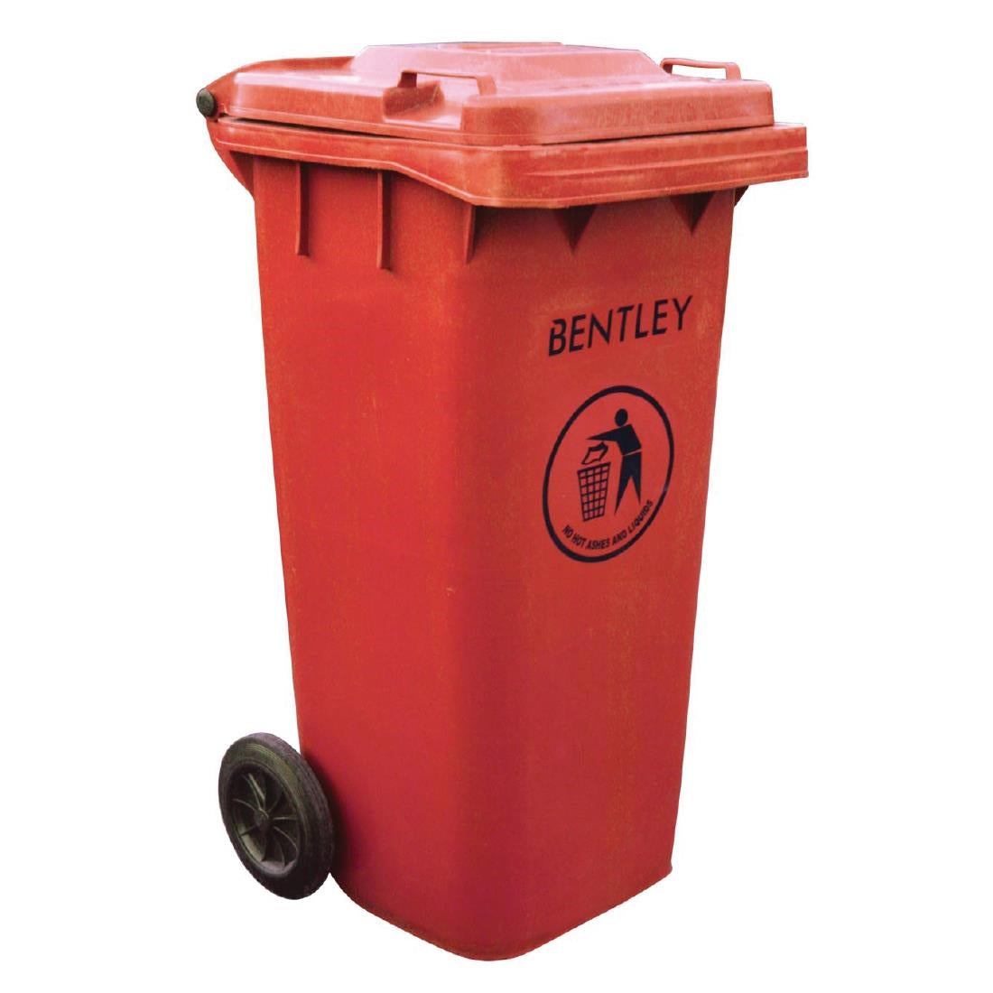 Wheelie Bin Red 120Ltr - GH870  Charles Bentley   