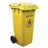 Wheelie Bin Yellow 120Ltr - GH873  Charles Bentley   