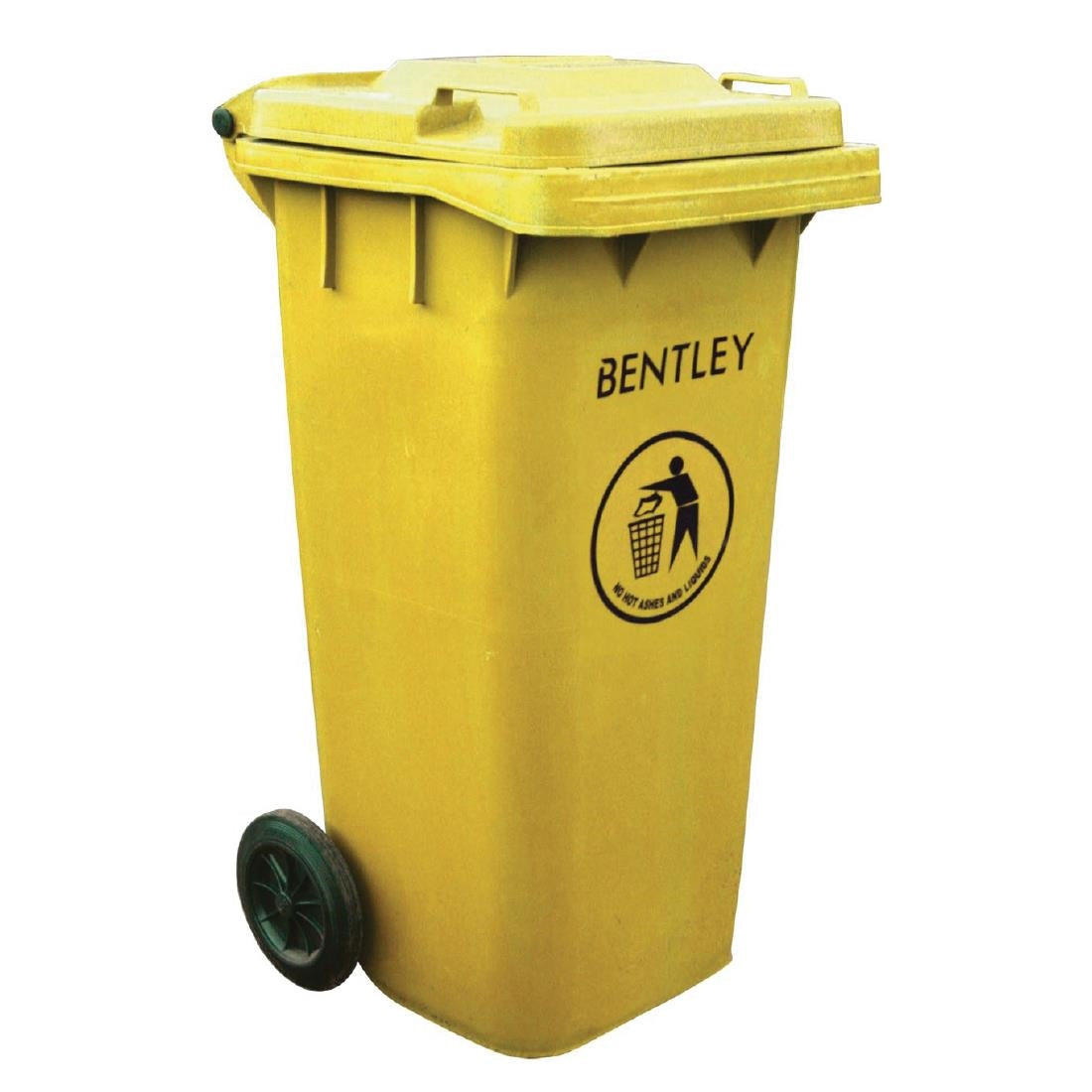 Wheelie Bin Yellow 120Ltr - GH873  Charles Bentley   