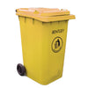 Wheelie Bin Yellow 240Ltr - GH877  Charles Bentley   