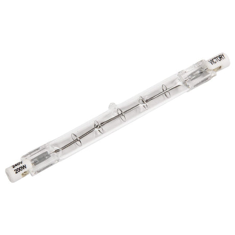 Bare Infrared Quartz Heat Bulb R7 118mm 200W - GH986  Oxford Hardware   