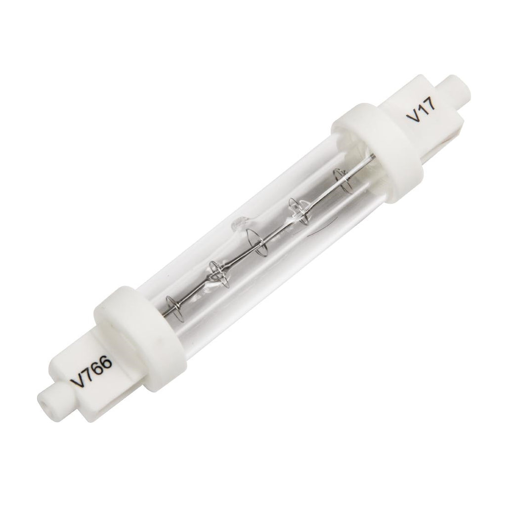 Jacketed Infrared Quartz Bulb R7 118mm 200W - GH987  Oxford Hardware   