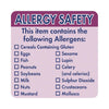Hygiplas Allergen Food Labels (Pack of 500) - GJ058  Hygiplas   