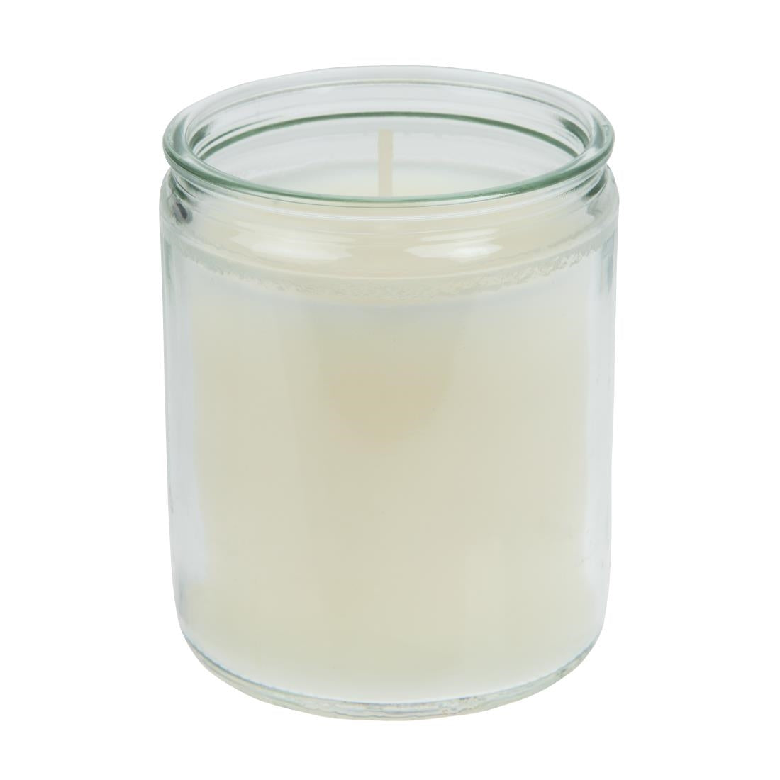 Star Light Clear Glass Candle Jars (Pack of 8) - GJ469  Bolsius   