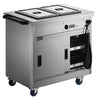 Lincat Panther 670 Series Hot Cupboard with Bain Marie P6B2 - GJ574  Lincat   