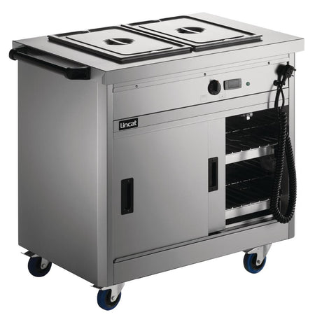 Lincat Panther 670 Series Hot Cupboard with Bain Marie P6B2 - GJ574  Lincat   