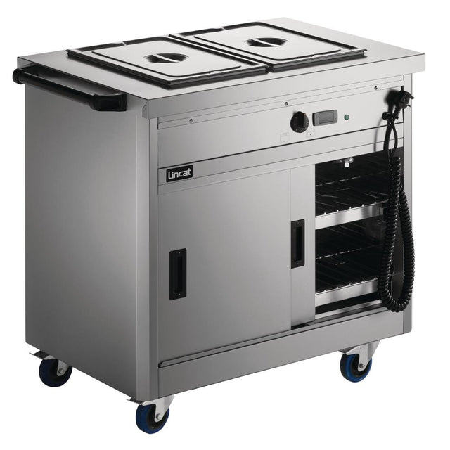 Lincat Panther 670 Series Hot Cupboard with Bain Marie P6B2 - GJ574  Lincat   