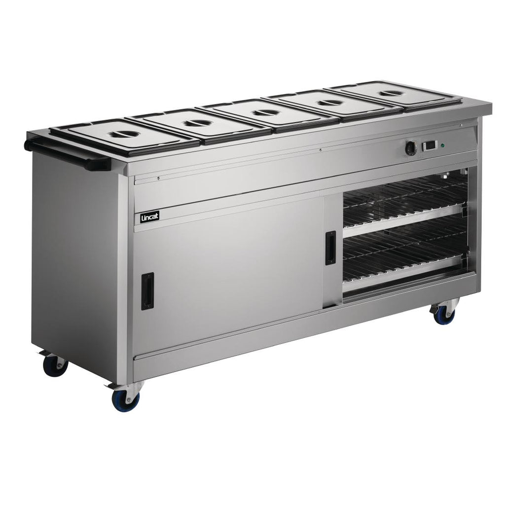 Lincat Panther 670 Series Hot Cupboard with Bain Marie P6B5 - GJ577  Lincat   