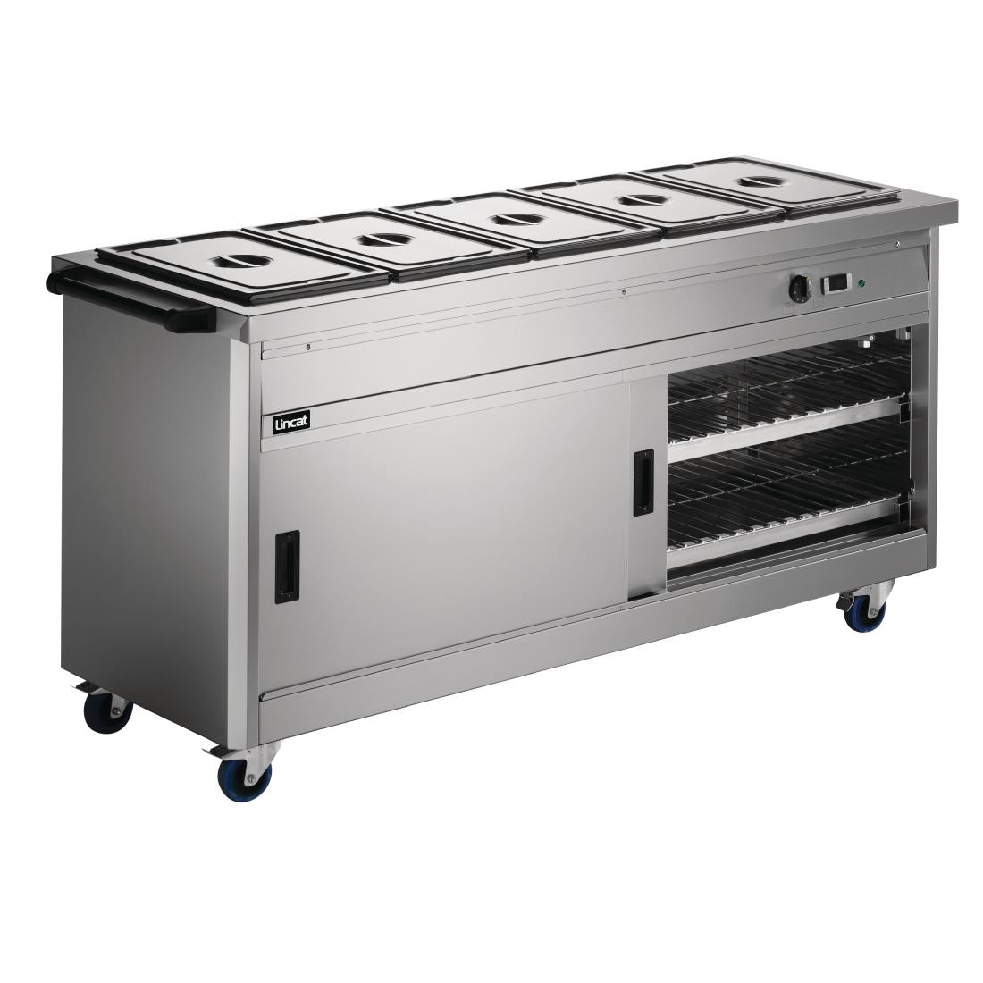 Lincat Panther 670 Series Hot Cupboard with Bain Marie P6B5 - GJ577  Lincat   