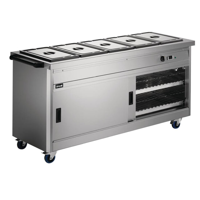 Lincat Panther 670 Series Hot Cupboard with Bain Marie P6B5 - GJ577  Lincat   