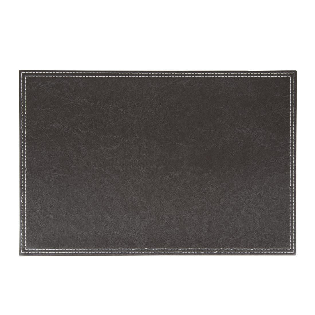 Olympia Faux Leather Placemats (Pack of 4) - GJ739  Olympia   
