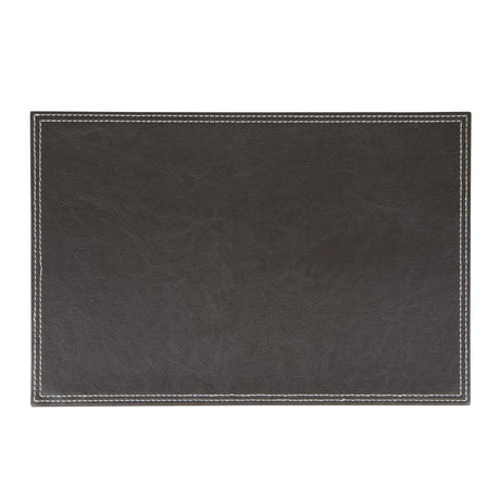 Olympia Faux Leather Placemats (Pack of 4) - GJ739  Olympia   
