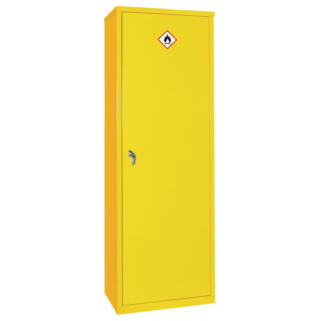 COSHH Cabinet Single Door Yellow 20Ltr - GJ780  Elite Lockers   