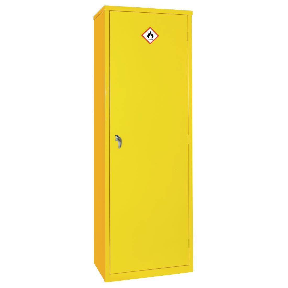 COSHH Cabinet Single Door Yellow 20Ltr - GJ780  Elite Lockers   