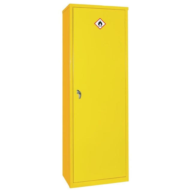 COSHH Cabinet Single Door Yellow 20Ltr - GJ780  Elite Lockers   