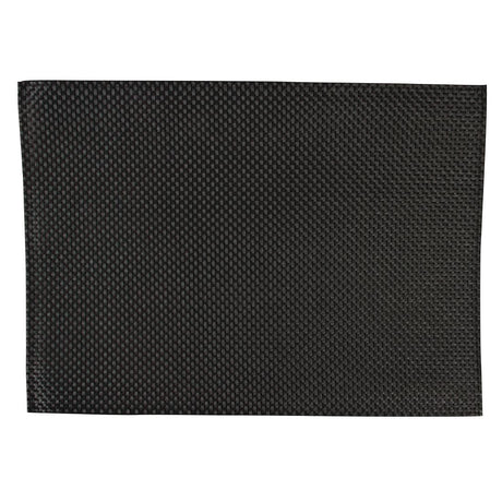 APS PVC Placemat Black (Pack of 6) - GJ992  APS   