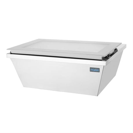 Polar G-Series Countertop Ice Cream Freezer 4x Napoli Pans - GK068 Ice Cream Display Freezers Polar   