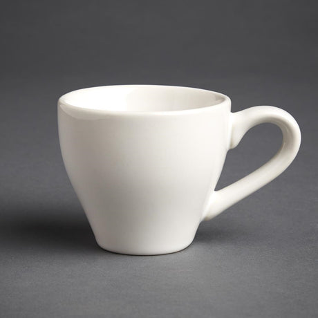 Olympia Cafe Espresso Cup White - 100ml 3.38fl oz (Box 12) - GK071 Cups and Mugs Olympia