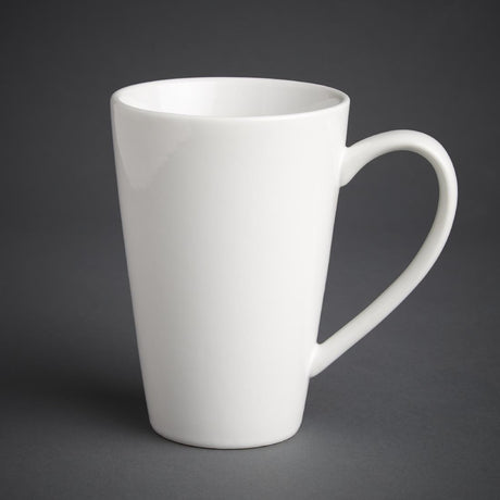 Olympia Cafe Latte Cup White - 454ml 15.3fl oz (Box 12) - GK083 Cups and Mugs Olympia