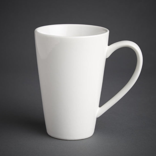 Olympia Cafe Latte Cup White - 454ml 15.3fl oz (Box 12) - GK083 Cups and Mugs Olympia