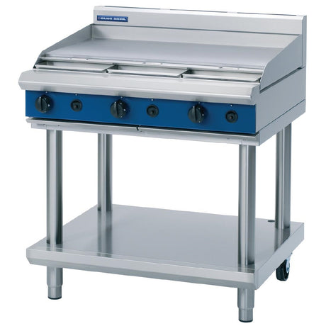 Blue Seal Evolution Cooktop Griddle Burner Nat Gas on Stand 900mm G516A-LS/N - GK157-N  Blue Seal   