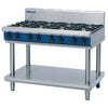 Blue Seal Evolution Cooktop 8 Open Burners Natural Gas on Stand1200mm G518D-LS/N - GK191-N  Blue Seal   