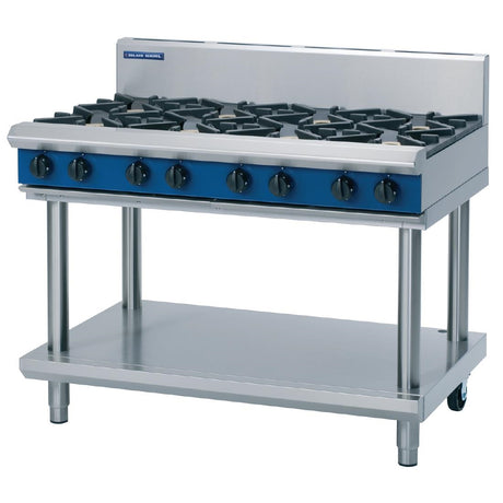 Blue Seal Evolution Cooktop 8 Open Burners Natural Gas on Stand1200mm G518D-LS/N - GK191-N  Blue Seal   