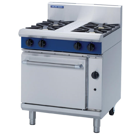 Blue Seal Evolution 4 Burner Static Oven Natural Gas 750mm G505D/N - GK279-N  Blue Seal   