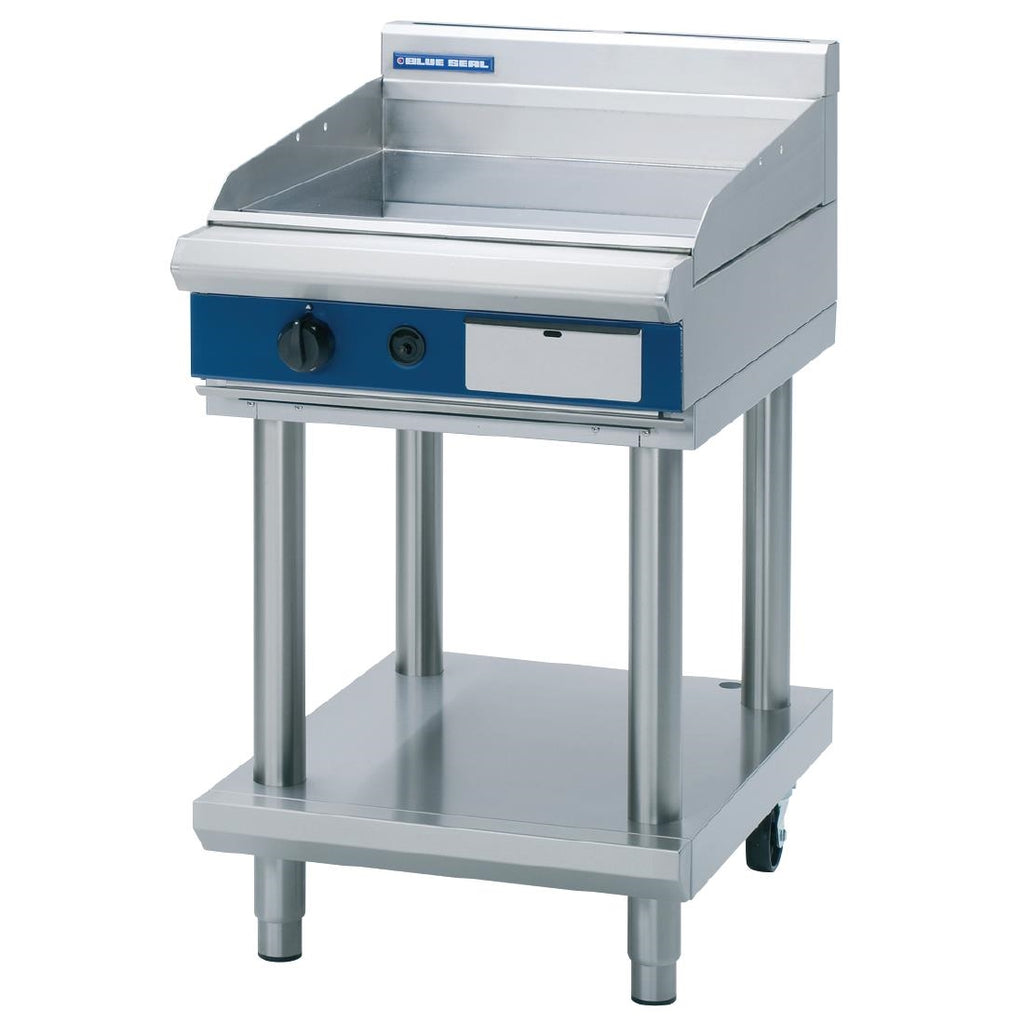 Blue Seal Evolution Griddle with Leg Stand Nat Gas 600mm GP514-LS/N - GK416-N  Blue Seal   